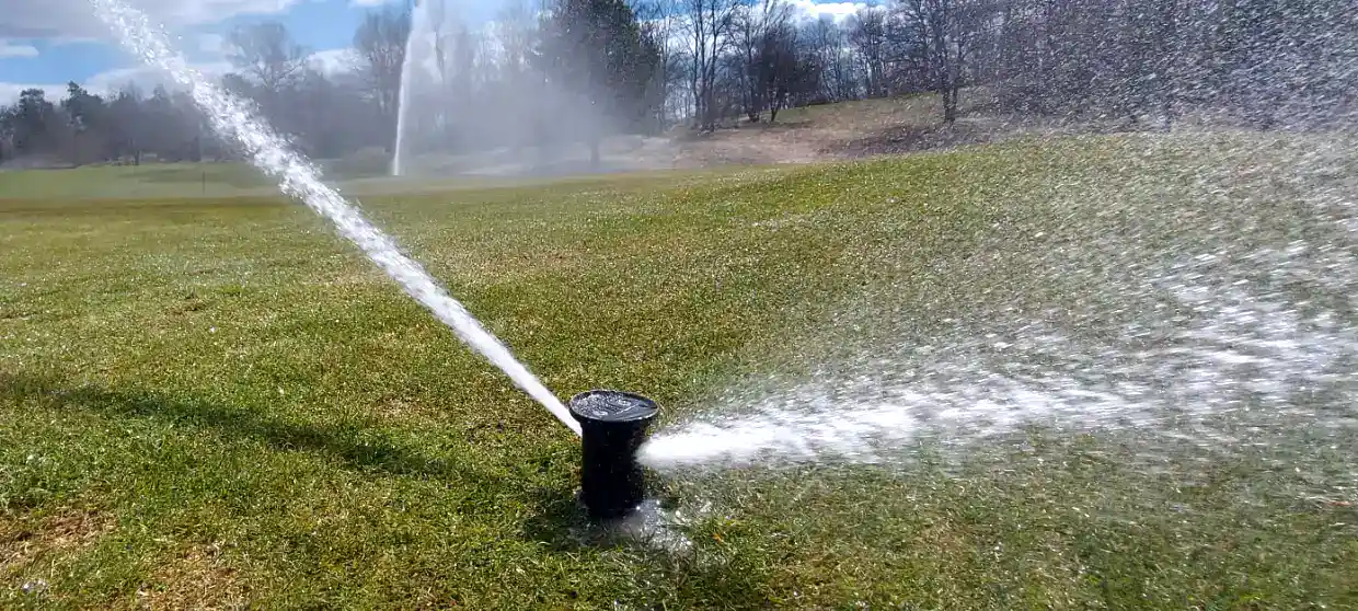 Water on golf courses