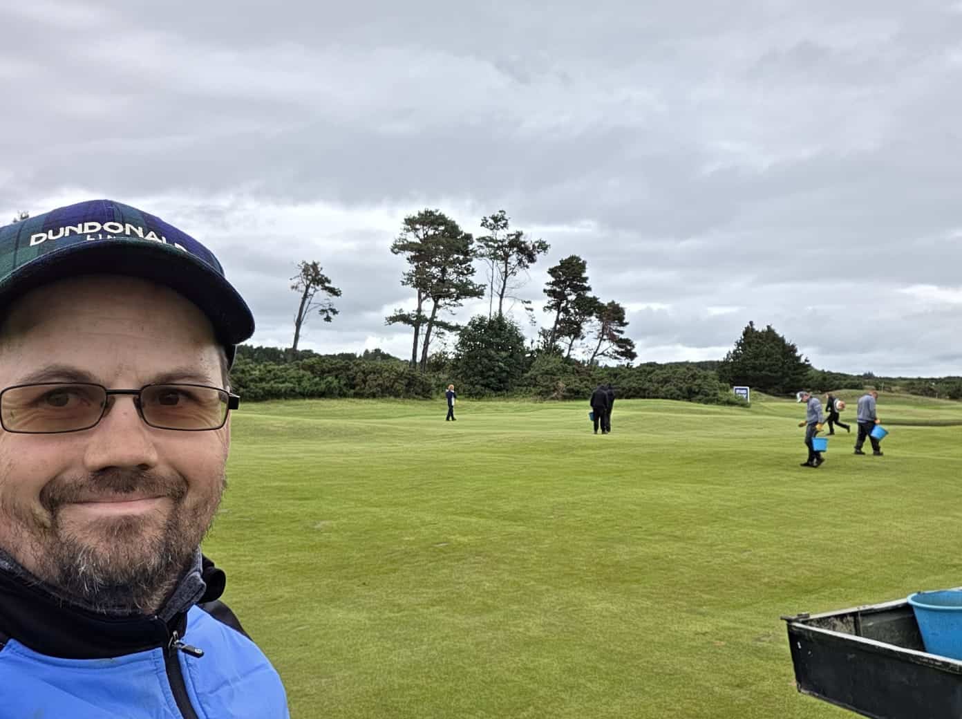 My First Tournament as a Greenkeeper - divoting team