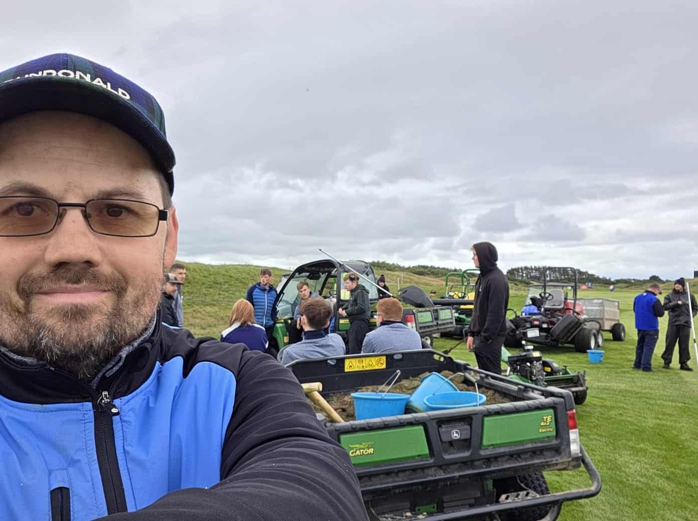 My First Tournament as a Greenkeeper we work as one team