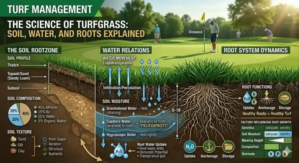 The Science of Turfgrass: Soil, Water, and Roots Explained