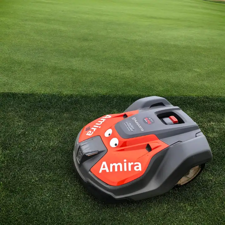 Autonomous Mowing - Husgvarna Robotic Mowers at Black Water Links