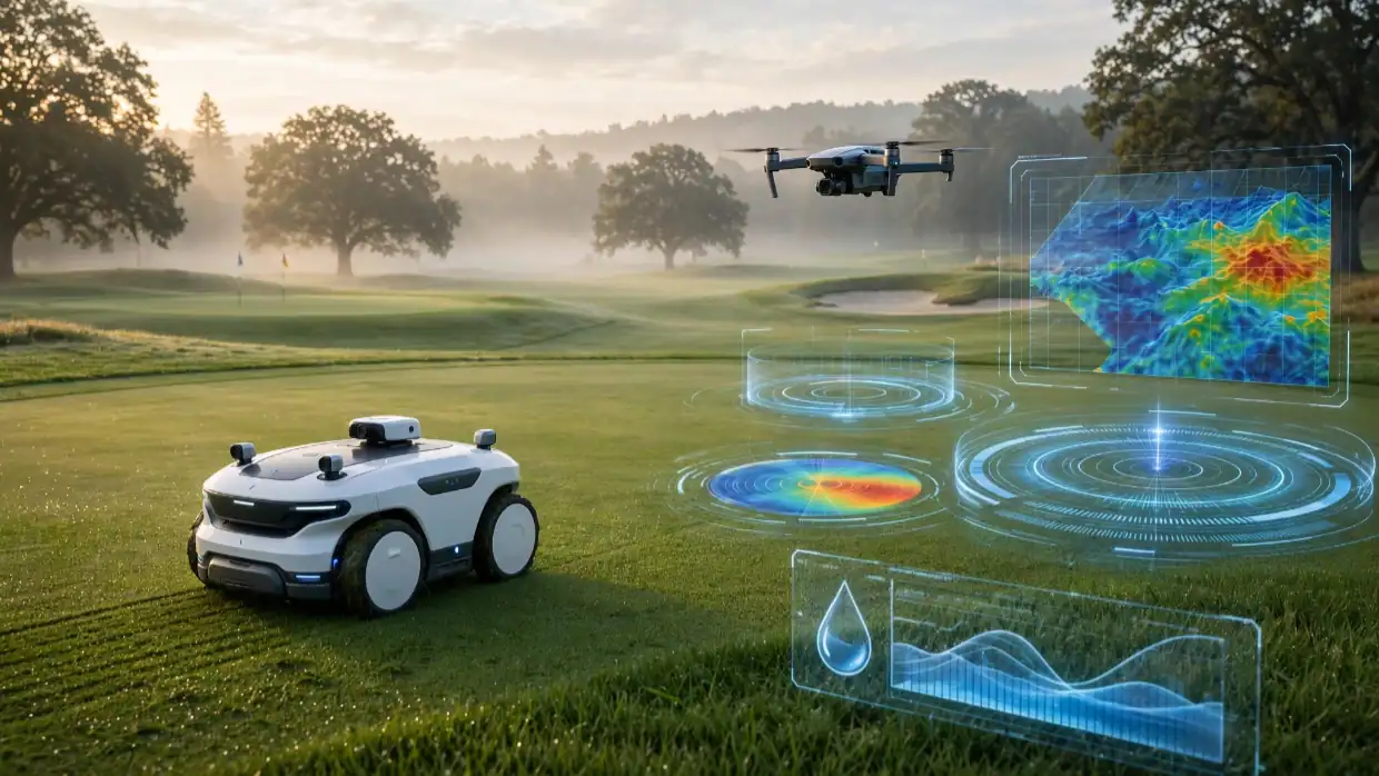 AI in Turf Management helps course managers in decision making