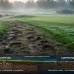 How to reduce compaction and turf wear