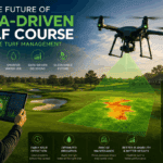 golf course drone turf management