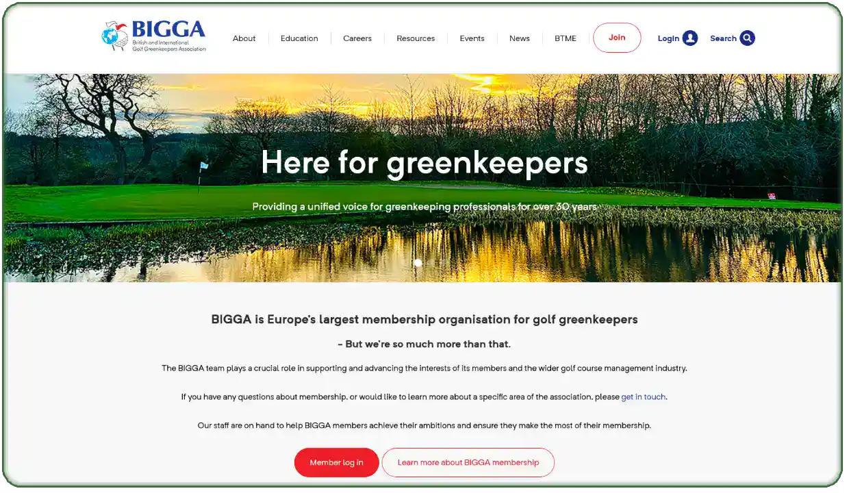 BIGGA job listings is a leader in greenkeeping jobs in UK and also International offers