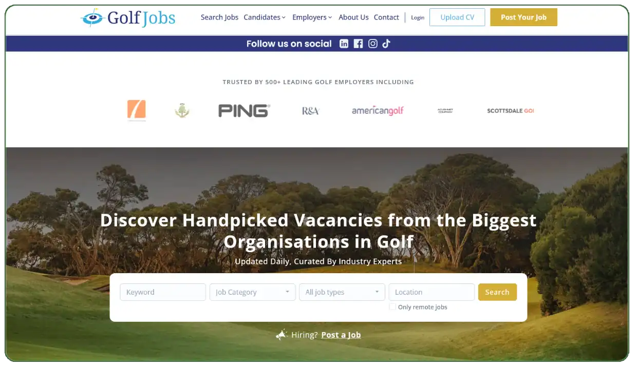 Golf jobs is world range greenkeeping jobs offers