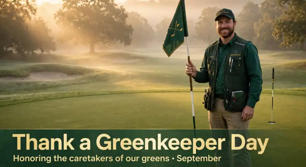 International Thank a Greenkeeper Day 2026