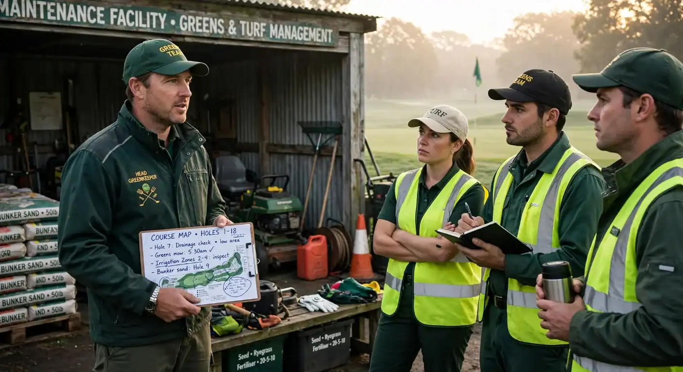 Leadership for Head Greenkeepers - Complete Plan